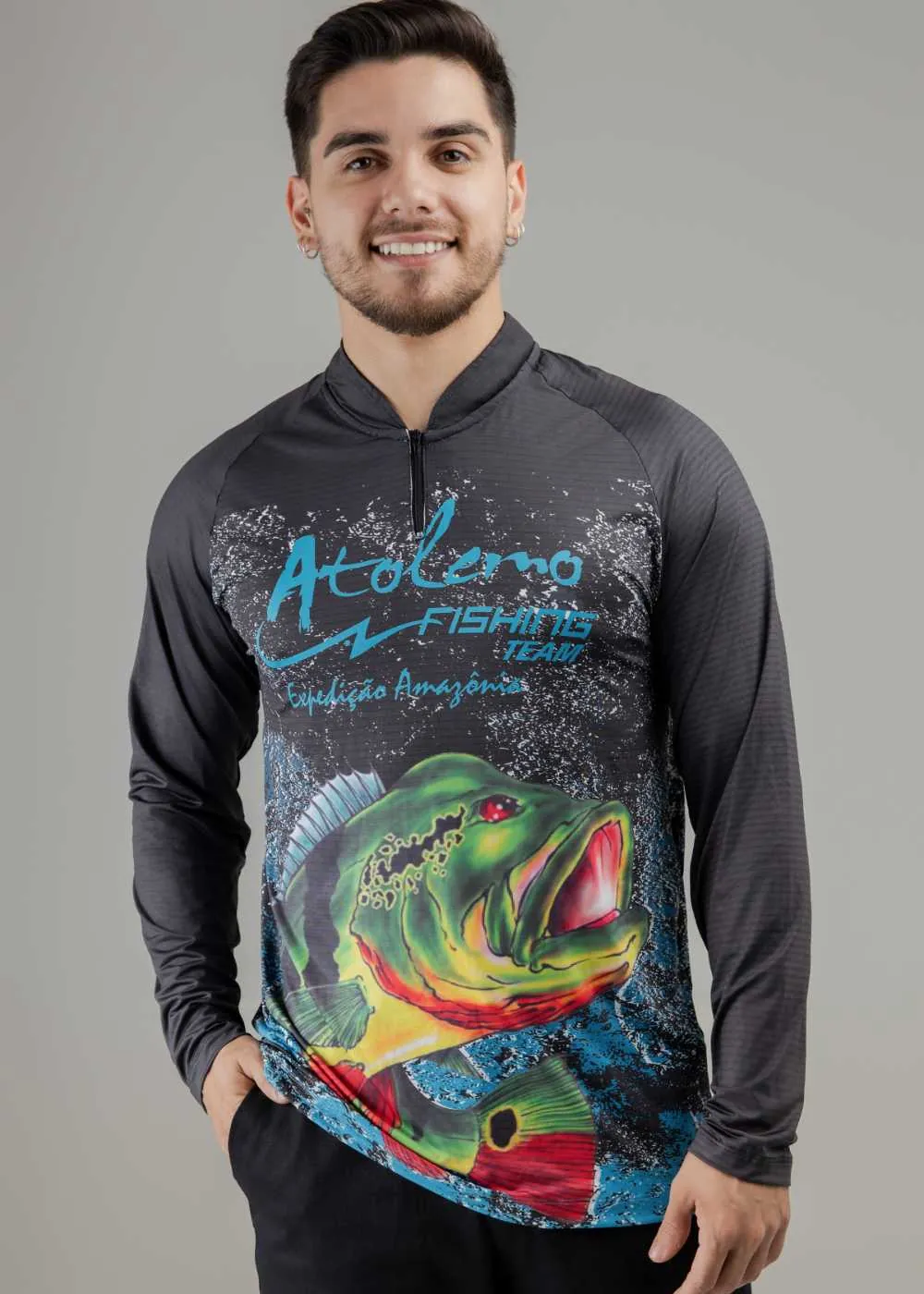 Camisa de Pesca com Proteção UV — Foto 1