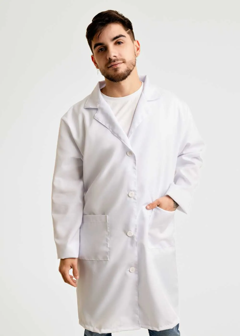 Jaleco Médico Tricofio Antiviral — Foto 1
