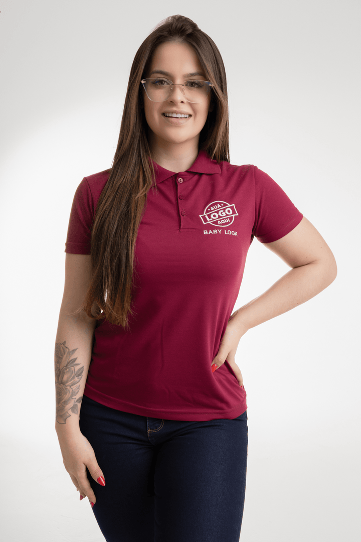 Camisa Polo Pique 67% Poliéster 33% Viscose - Uniformes Brazlucca