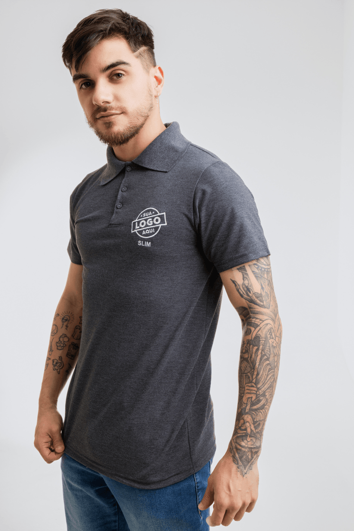 Camisa Polo Pique 67% Poliéster 33% Viscose - Uniformes Brazlucca