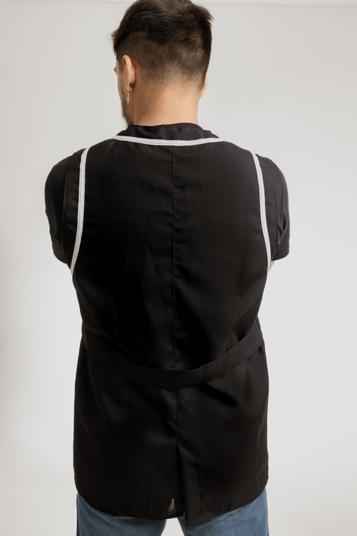 Jaleco Curto Professor Oxford 100% Poliéster - Uniformes Brazlucca
